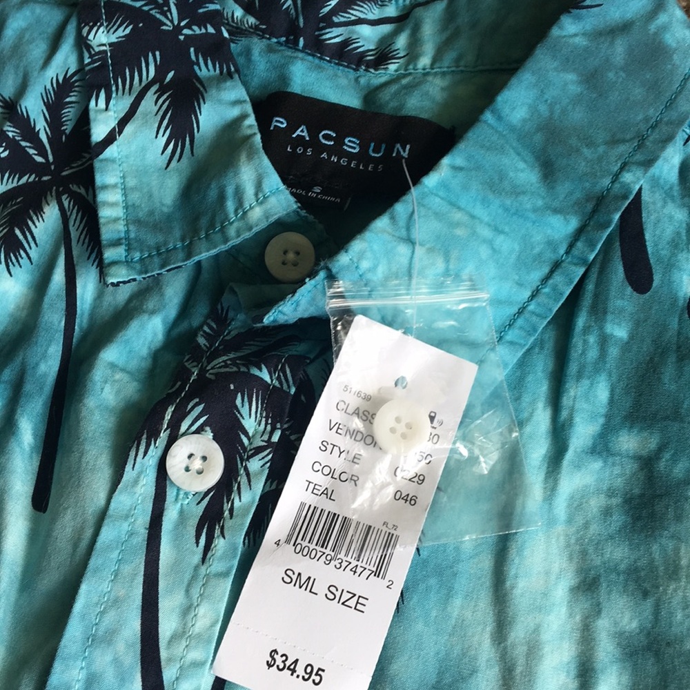 NWT PacSun button up shirt - Picture 2 of 2
